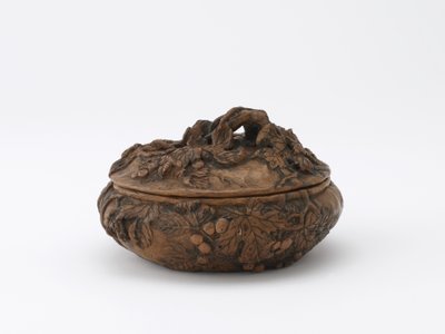 Circular Box, Tokyo, Meiji era, c.1878-86 by Koren